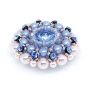 Брошь Ducharme Space Infinity Blue Sky Rose Брошь Ducharme Space Infinity Blue Sky Rose
